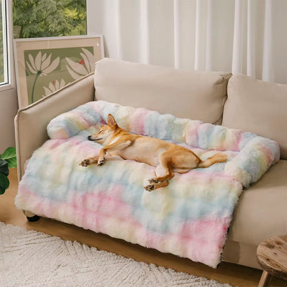 Plush Dog Bed & Couch Protector – the Ultimate Cozy Haven for Your Pup