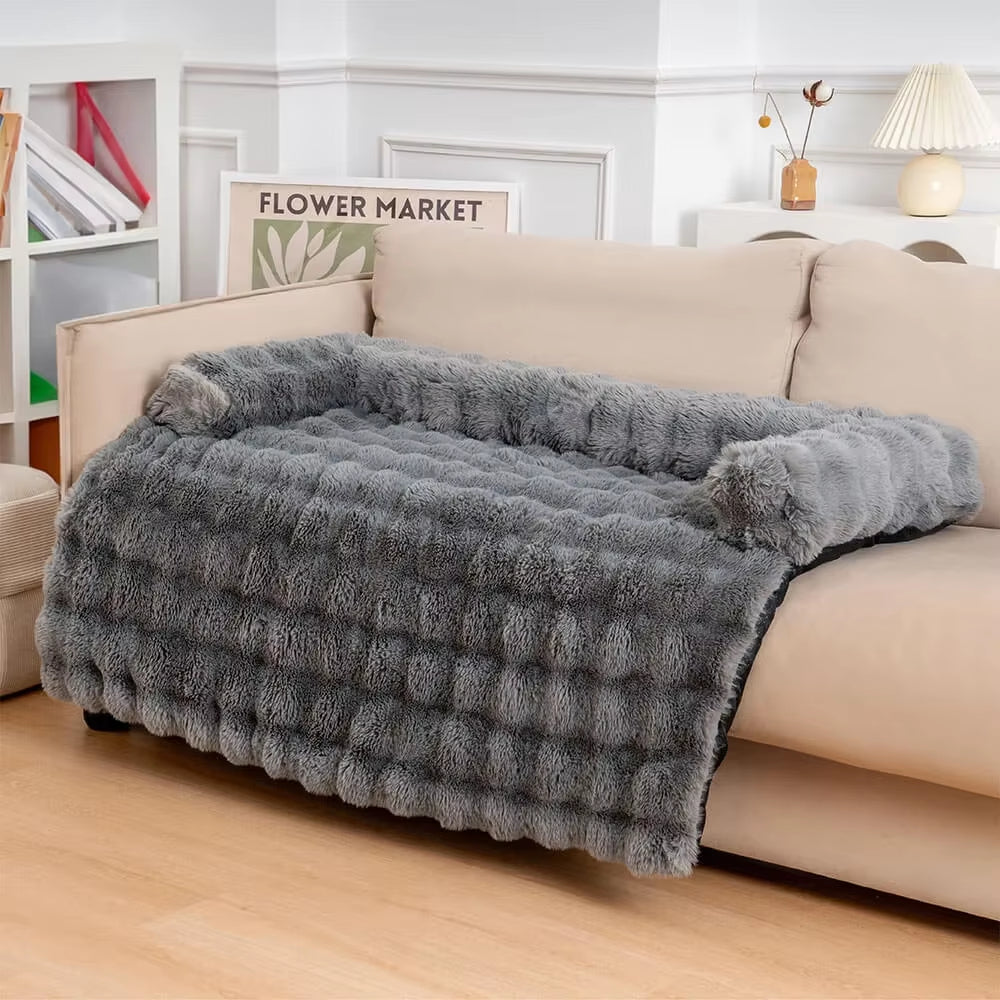 Plush Dog Bed & Couch Protector – the Ultimate Cozy Haven for Your Pup